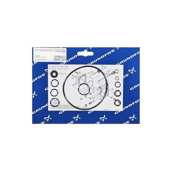 Pump Repair Parts- Kit, maint.Cl2/113/FKM/TFM/<4kg/h, Dosing Pumps.